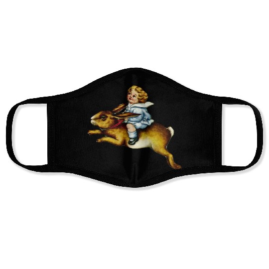 Vintage Easter Face Masks