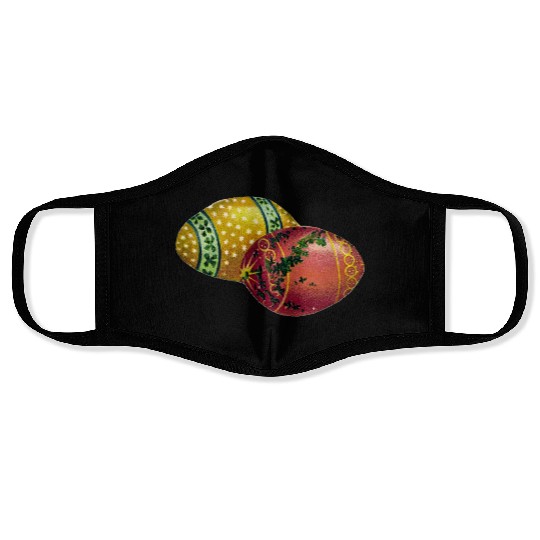 Vintage Easter Face Masks