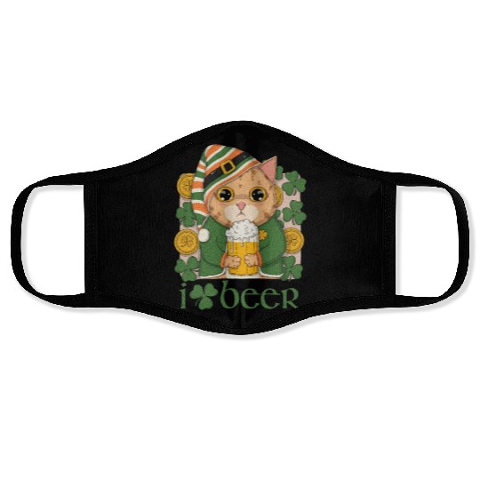 I Love Beer Face Masks