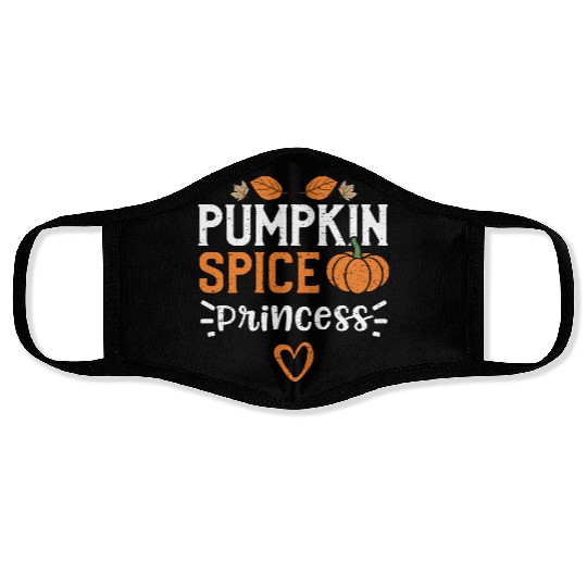 Pumpkin Spice Princess - Pumpkin Face Masks