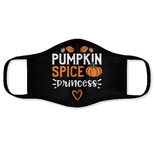 Pumpkin Spice Princess - Pumpkin Face Masks