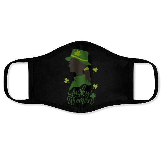 St Patricks Day | Lucky Women Face Masks