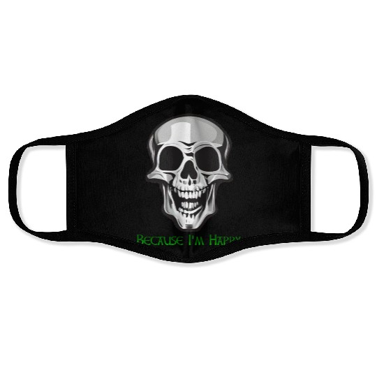 Happy Skull Face Masks