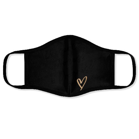 presence + process = progress Face Masks