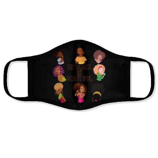 My Black Is Beautiful Face Masks