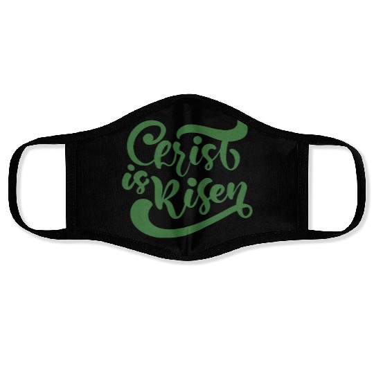 He Is Risen Religious Easter Face Masks