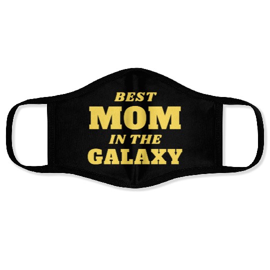 Best Mom in The Galaxy Face Masks