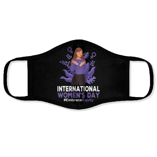 International Women's Day 2023 8 March IWD Embrace Face Masks