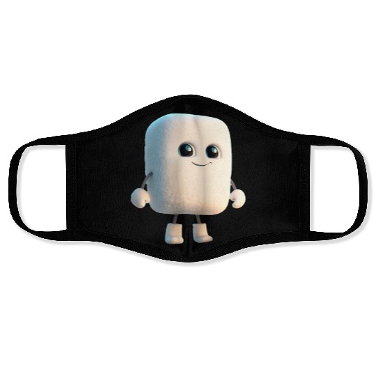 Cute marshmallow Face Masks