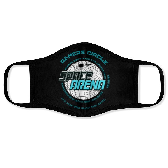Space Arena - Gamer's Circle Face Masks