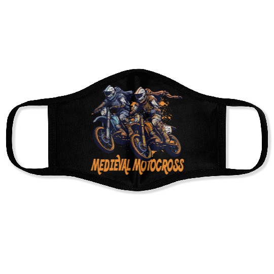 Medieval Motocross Adventure Face Masks