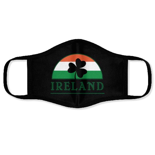Ireland Irish Face Masks