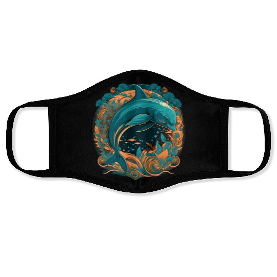Dolphin Face Masks
