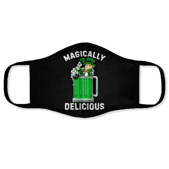 Magically Delicious idea St Patricks Day Drinking Face Masks