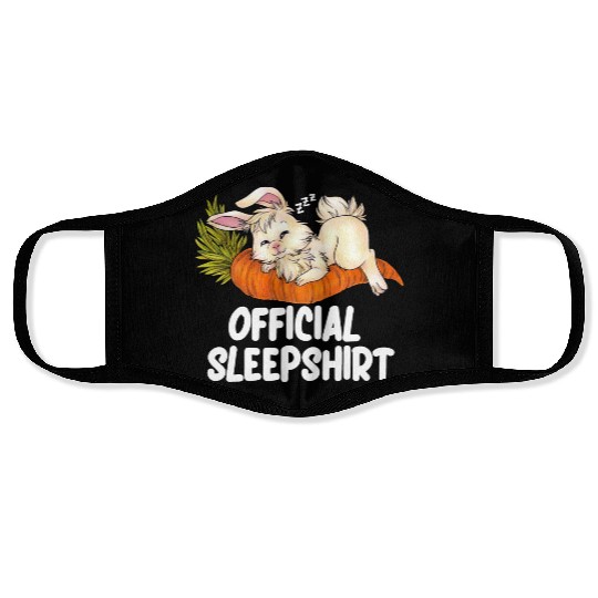 Sleep Face Masks Sleeping Cute Bunny Chibi Rabbit