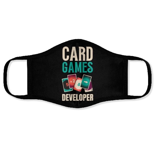 Card Games Developer Face Masks