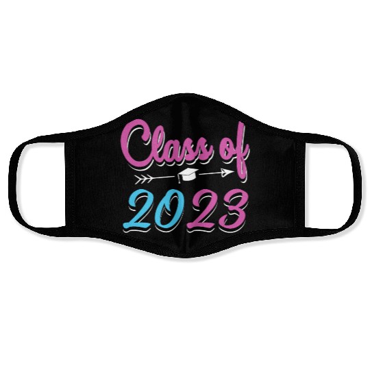 Class Of 2023 Last Day Of School Funny Graduation Face Masks