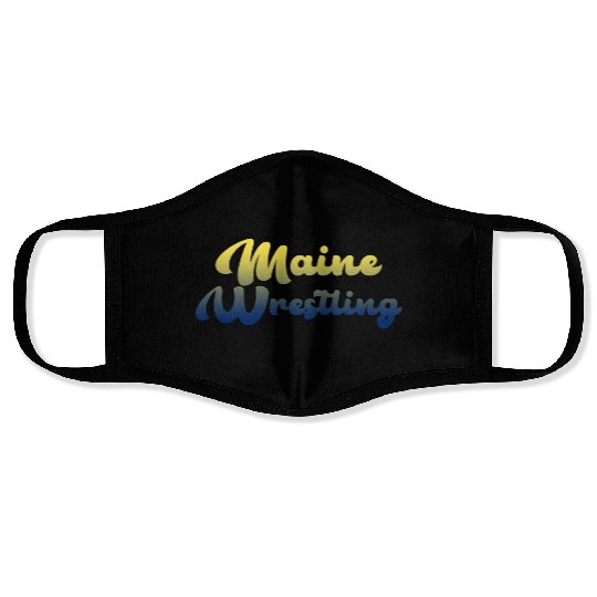 Maine Wrestling Face Masks
