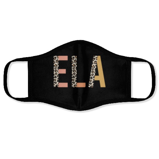 English Language Arts ELA Teacher Appreciation Face Masks