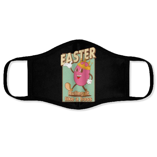 Easter Ruling It Like A Boss Face Masks