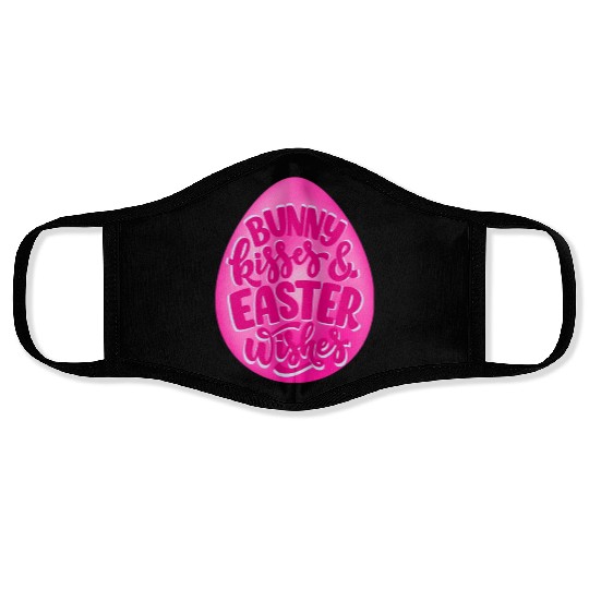 Happy Easter | Bunny Kisses and Easter Wishes | Face Masks