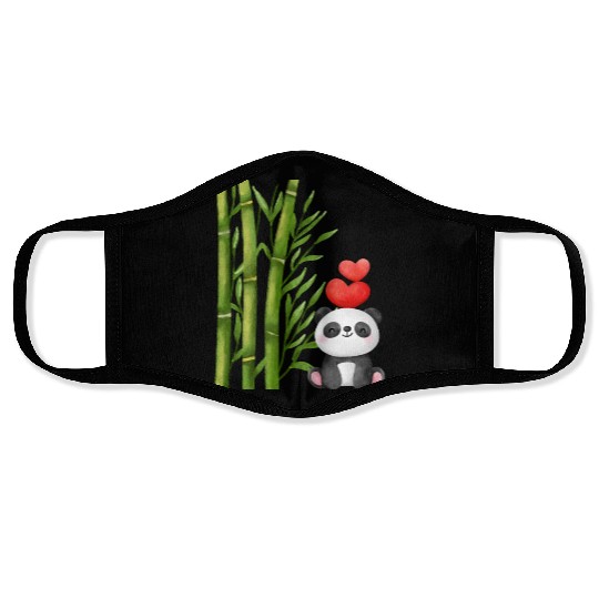 Bamboo Panda Face Masks