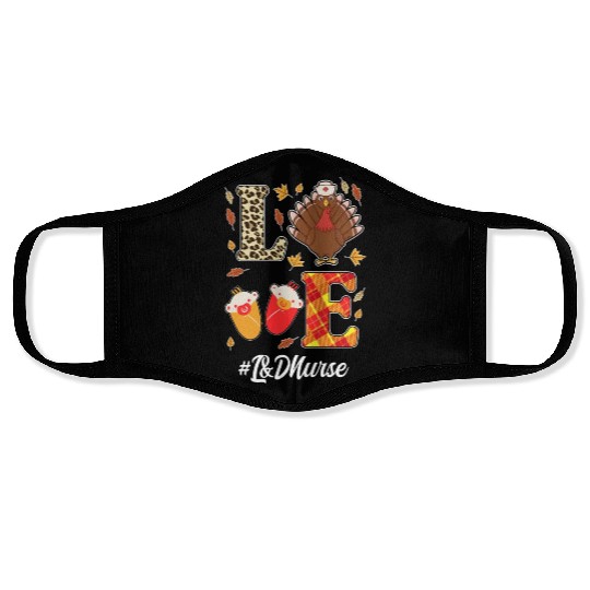 Great L&D Nurse Thanksgiving Costume Face Masks