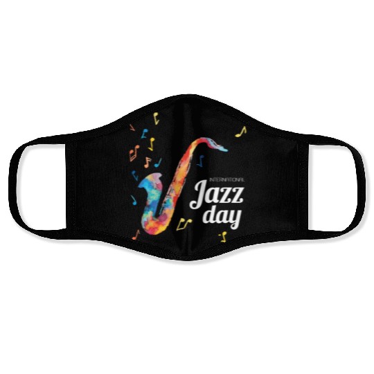 Jazz music improvisation festival Face Masks