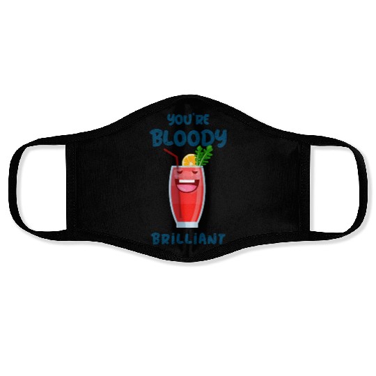 You're Bloody Brilliant Bloody Mary Cocktail Face Masks