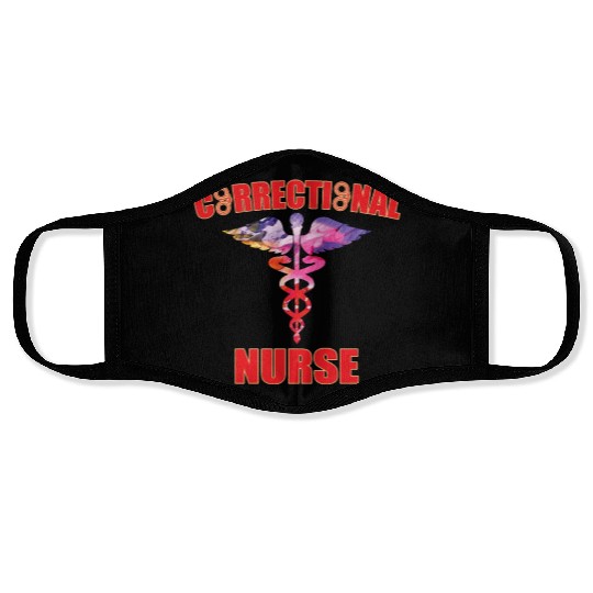 Great Correctional Nurse Design Prison Nurse Face Masks