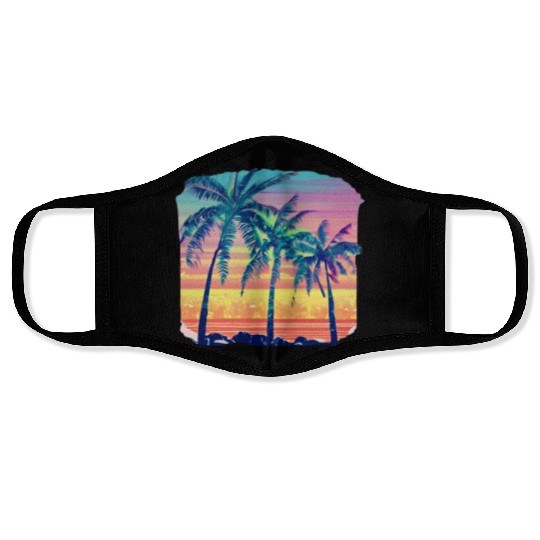 Summer design. Face Masks