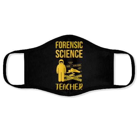 Forensic Science Teacher Face Masks