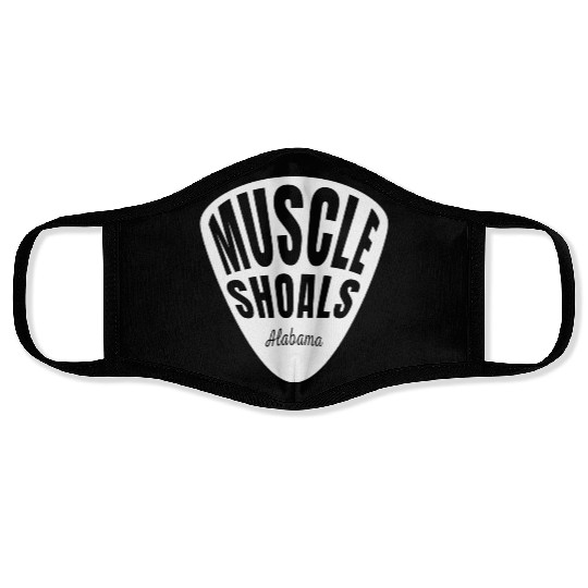 Muscle Shoals Albm Guitar Pick Music Recording Face Masks
