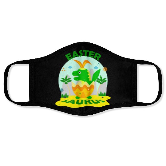 Easter Saurus Face Masks