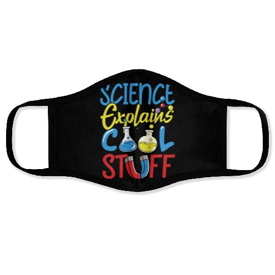 Science Philosophy Cool Stuff Face Masks