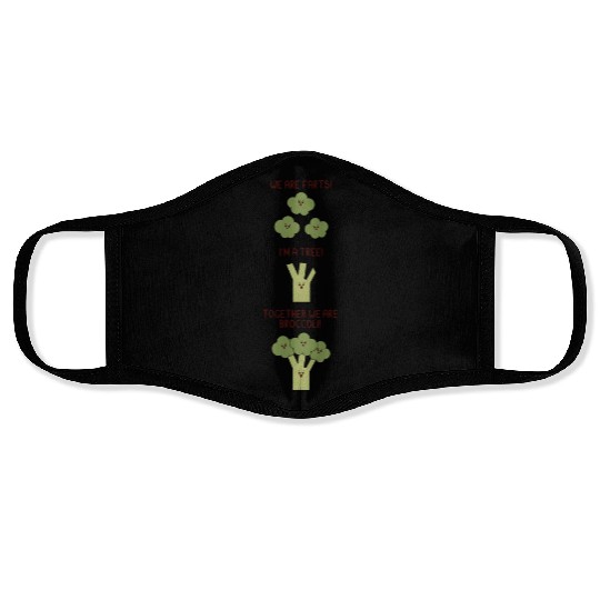 Broccoli Vegatable Face Masks