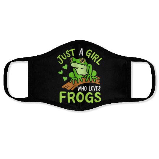Frog Toad Frog Lover Face Masks