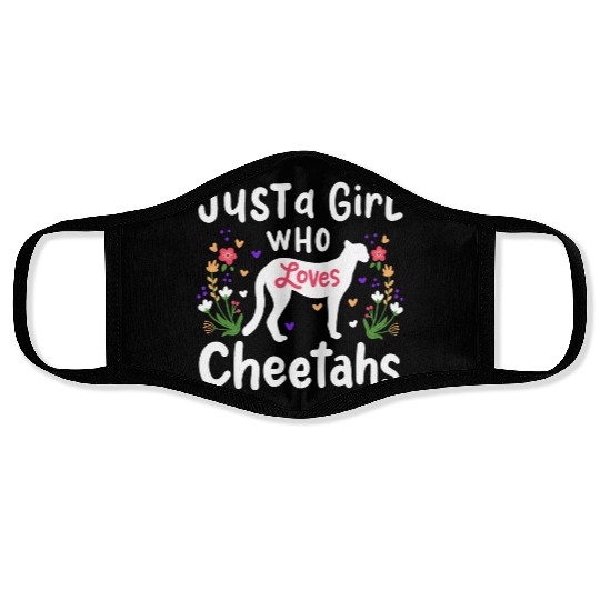 Cheetah Cheetah Lover Face Masks