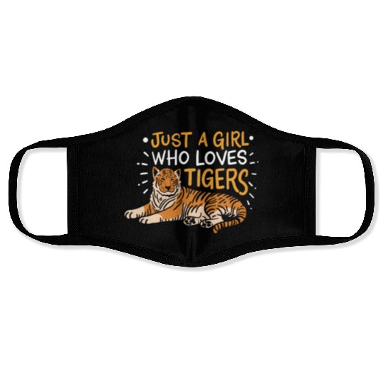 Tiger Tiger Lover Zookeeper Face Masks