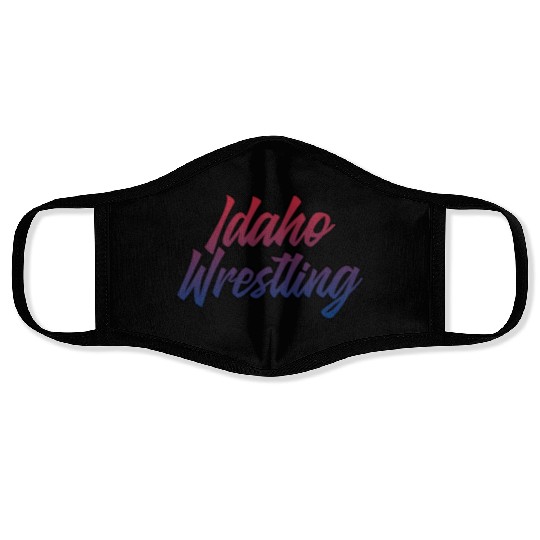 Idaho Wrestling (USA Colors) Face Masks