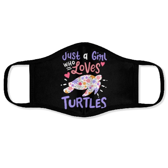 Sea Turtle Turtle Lover Face Masks