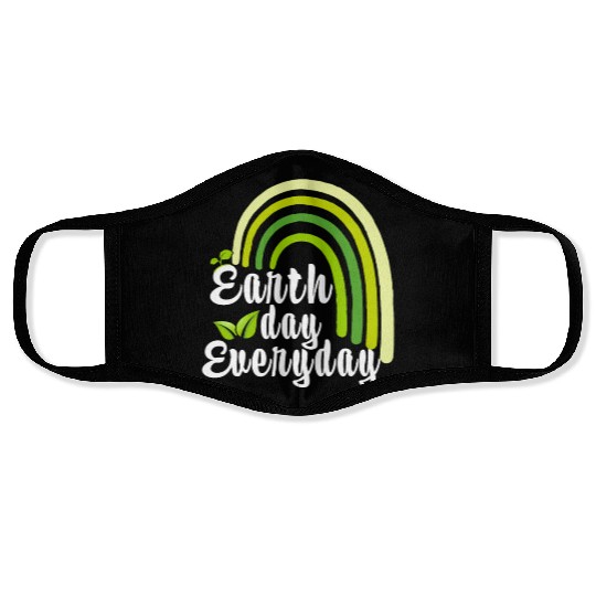 Earth Day Everyday Rainbow Earth Day 2023 Teacher Face Masks