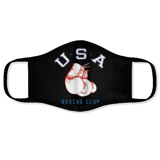 USA Boxing Club Face Masks