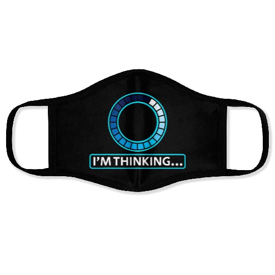 Im Thinking Computer Science Engineering Student Face Masks