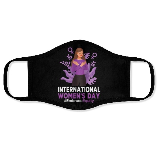 International Women's Day 2023 8 March IWD Embrace Face Masks