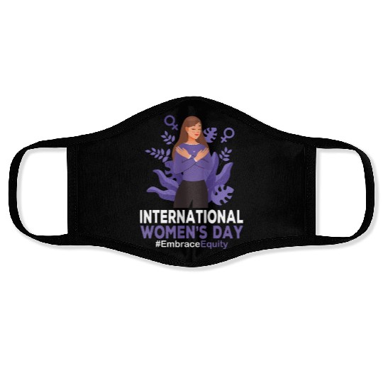 International Women's Day 2023 8 March IWD Embrace Face Masks