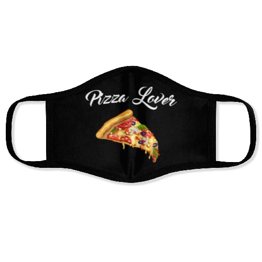 Pizza lover italian pizza italian food italy fan Face Masks