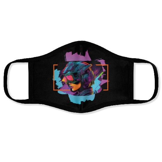 cyberpunk IV Face Masks