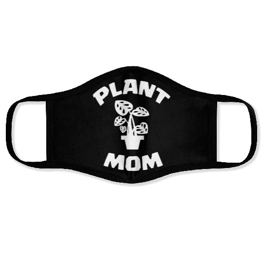 Plant Mom Face Masks
