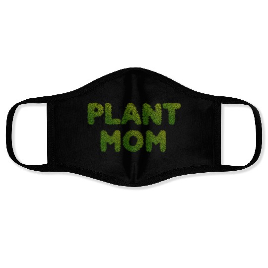 Plant Mom Face Masks